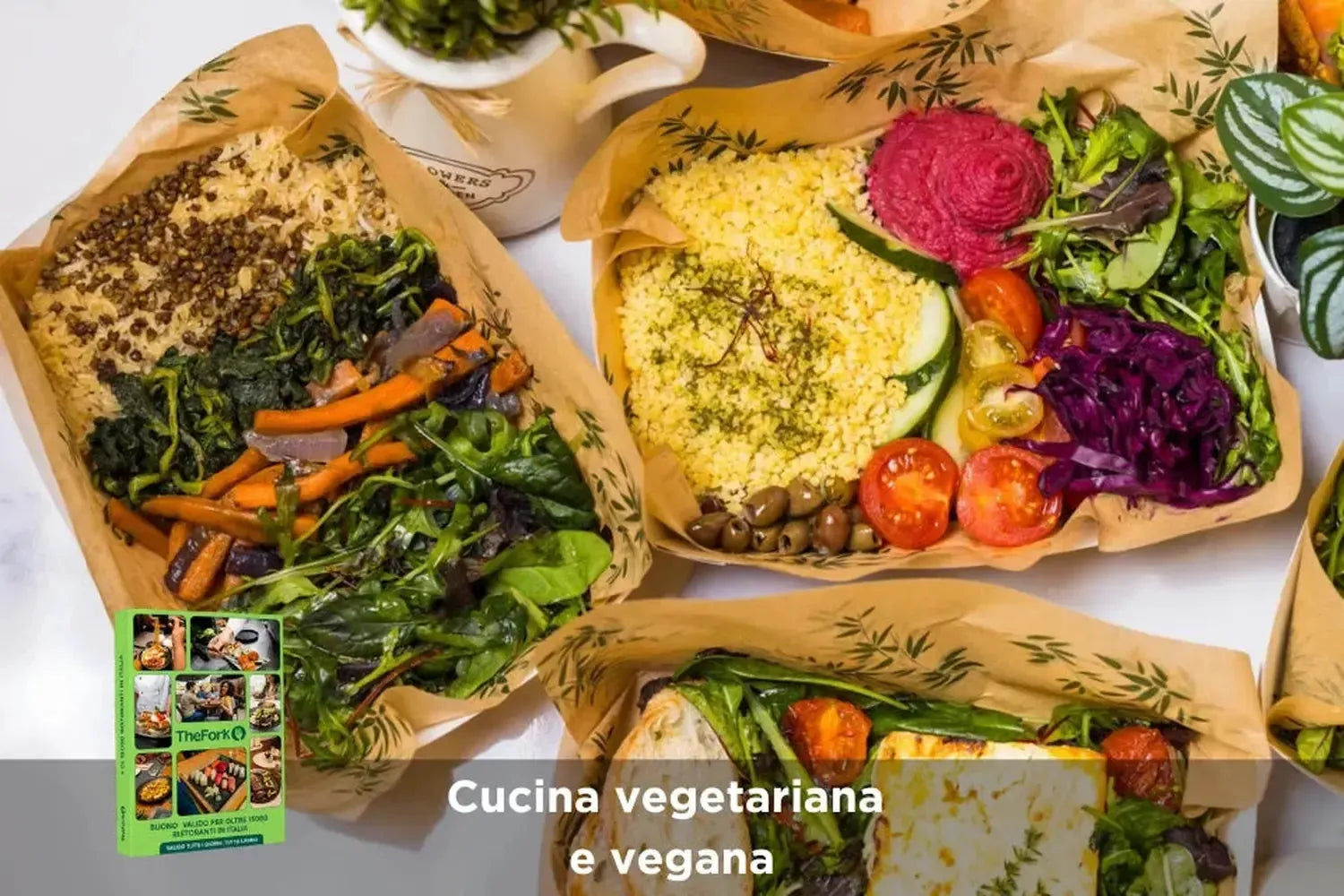 Cofanetto regalo: Cucina vegetariana e vegana 40€