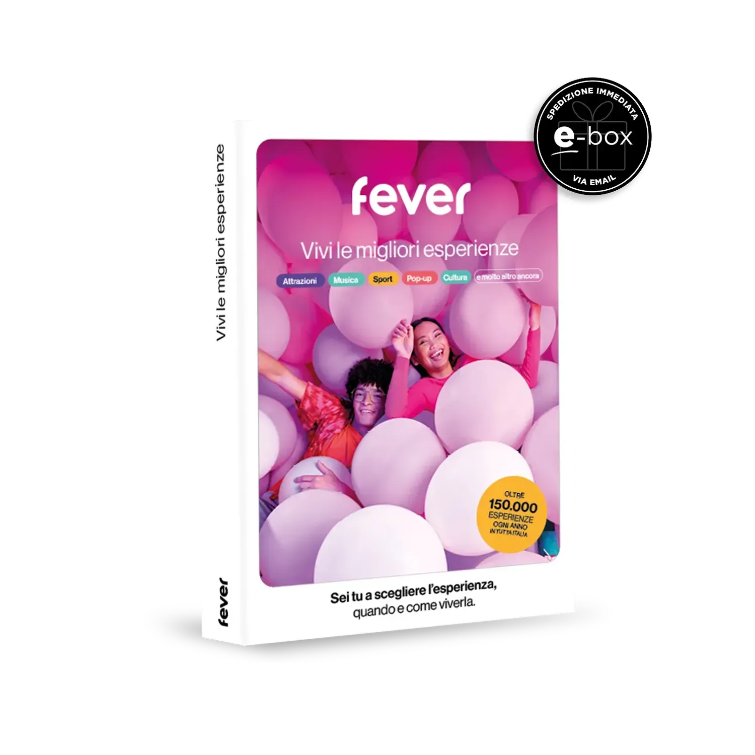 Cofanetto regalo FEVER : Vivi le migliori esperienze con fever e-Box
