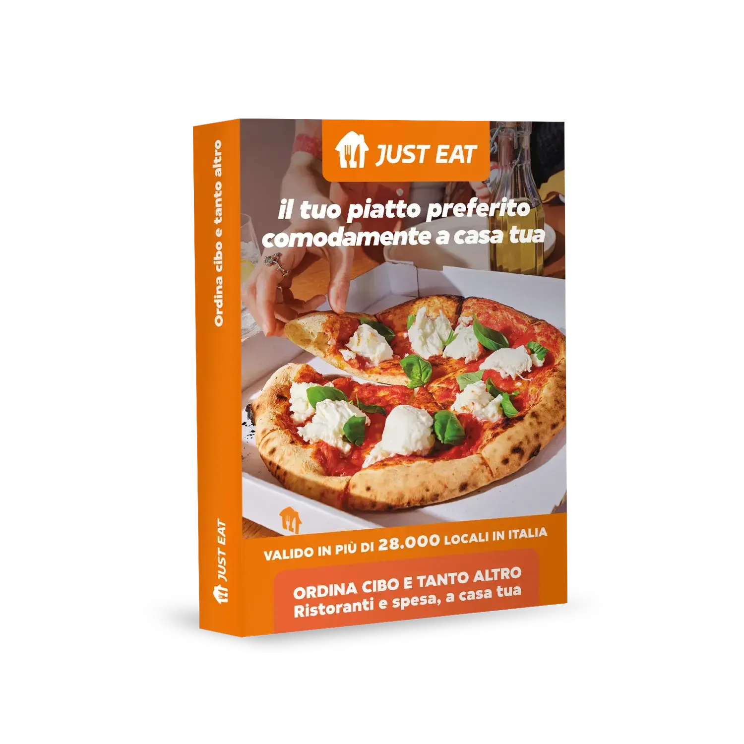 Cofanetto regalo JUST EAT : Il tuo piatto preferito comodamente a casa tua Cofanetto fisico