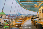 Cofanetto regalo: Milano d’estate: aperitivi e cene all’aperto 40€