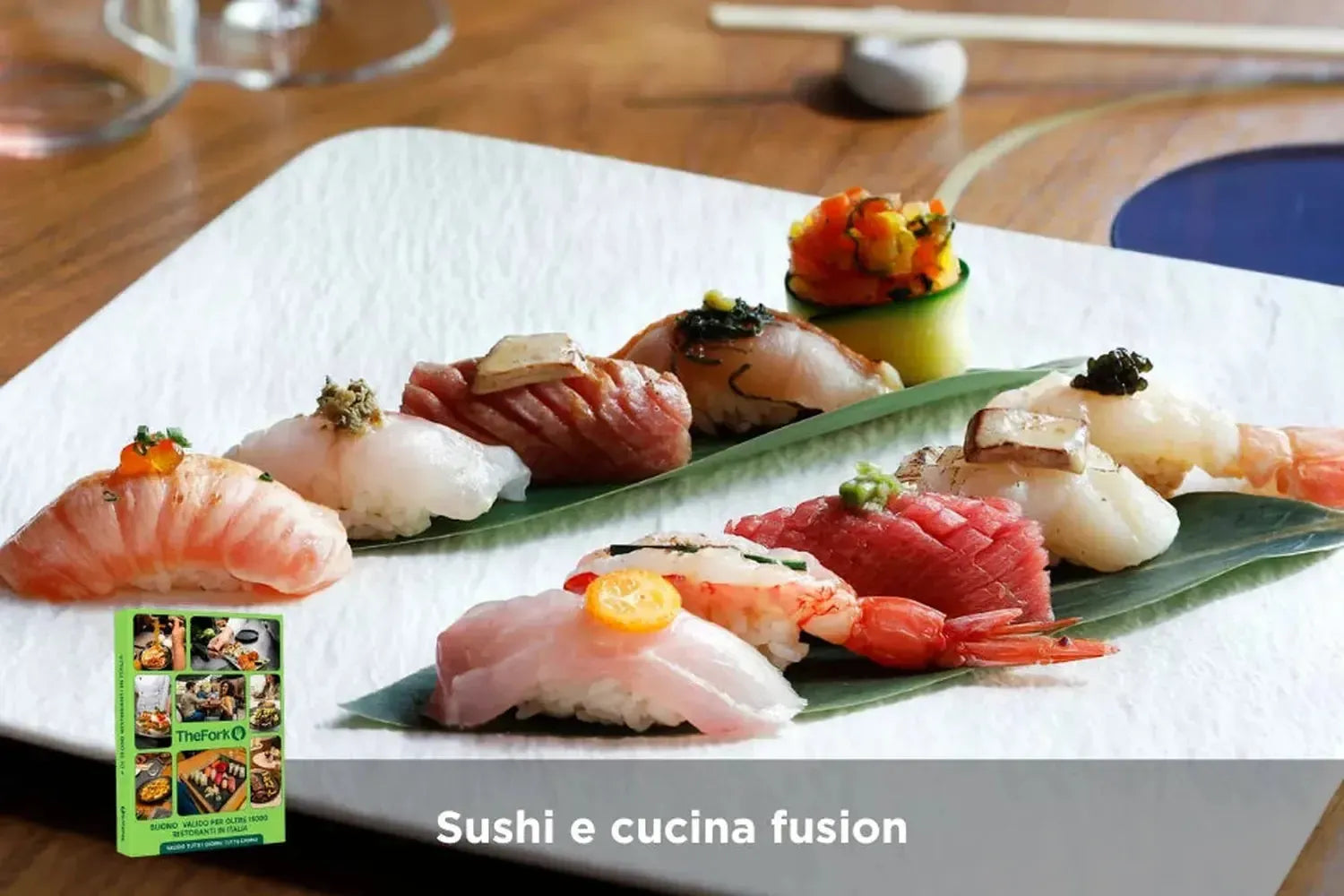 Cofanetto regalo: Sushi e cucina fusion 80€