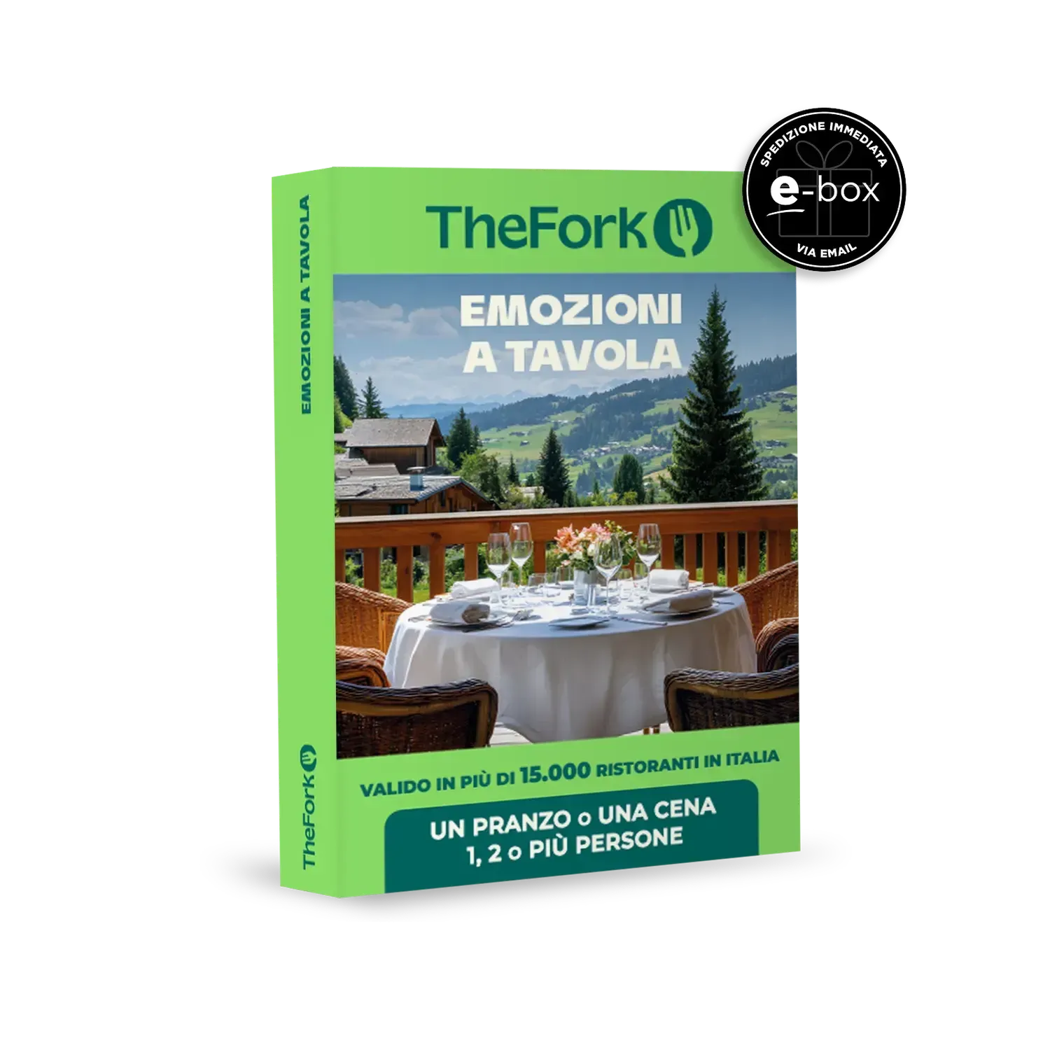Cofanetto regalo THEFORK : Emozioni a Tavola e-Box