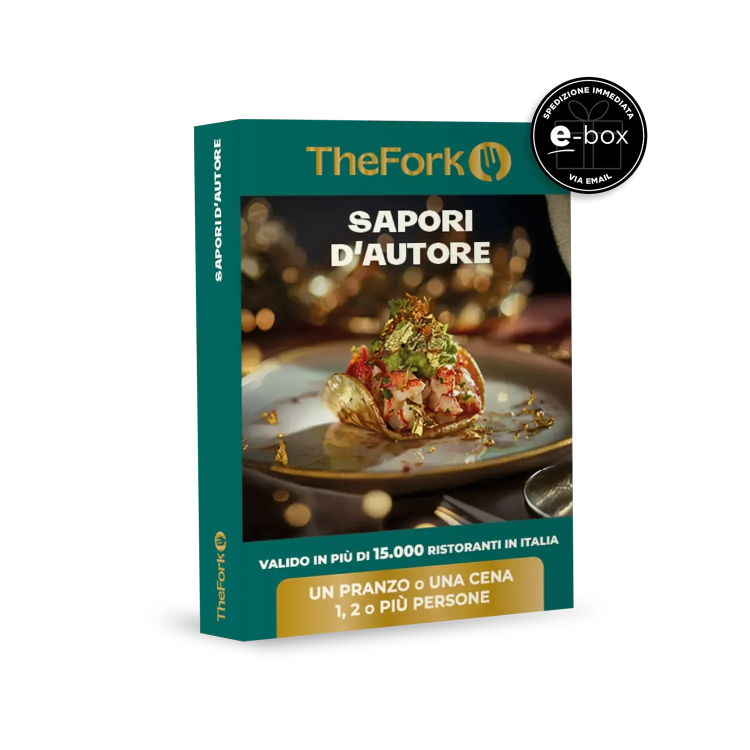 Cofanetto regalo THEFORK : Sapori d'Autore e-Box