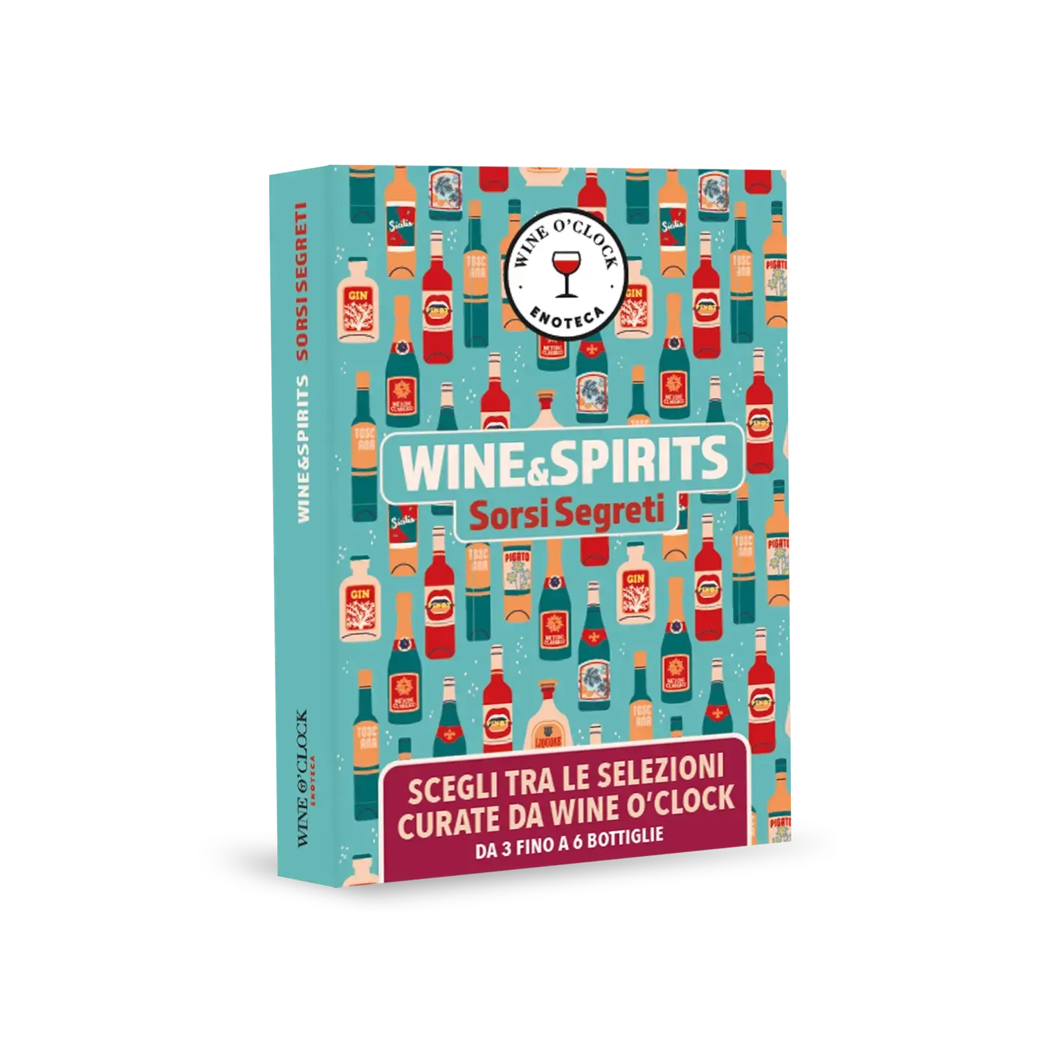 Cofanetto regalo WINE O'CLOCK : Sorsi Segreti Cofanetto fisico