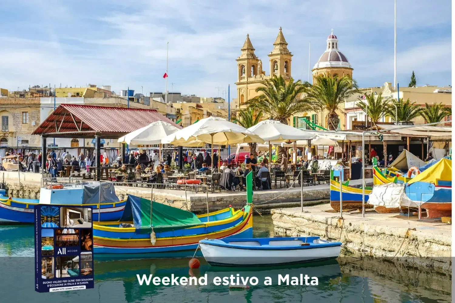 Cofanetto regalo: Weekend estivo a Malta 99€
