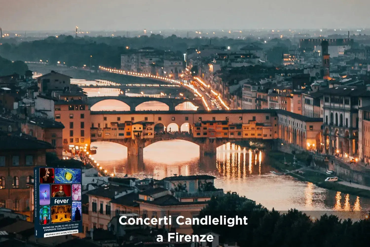 Cofanetto regalo: concerti Candlelight a Firenze 40€