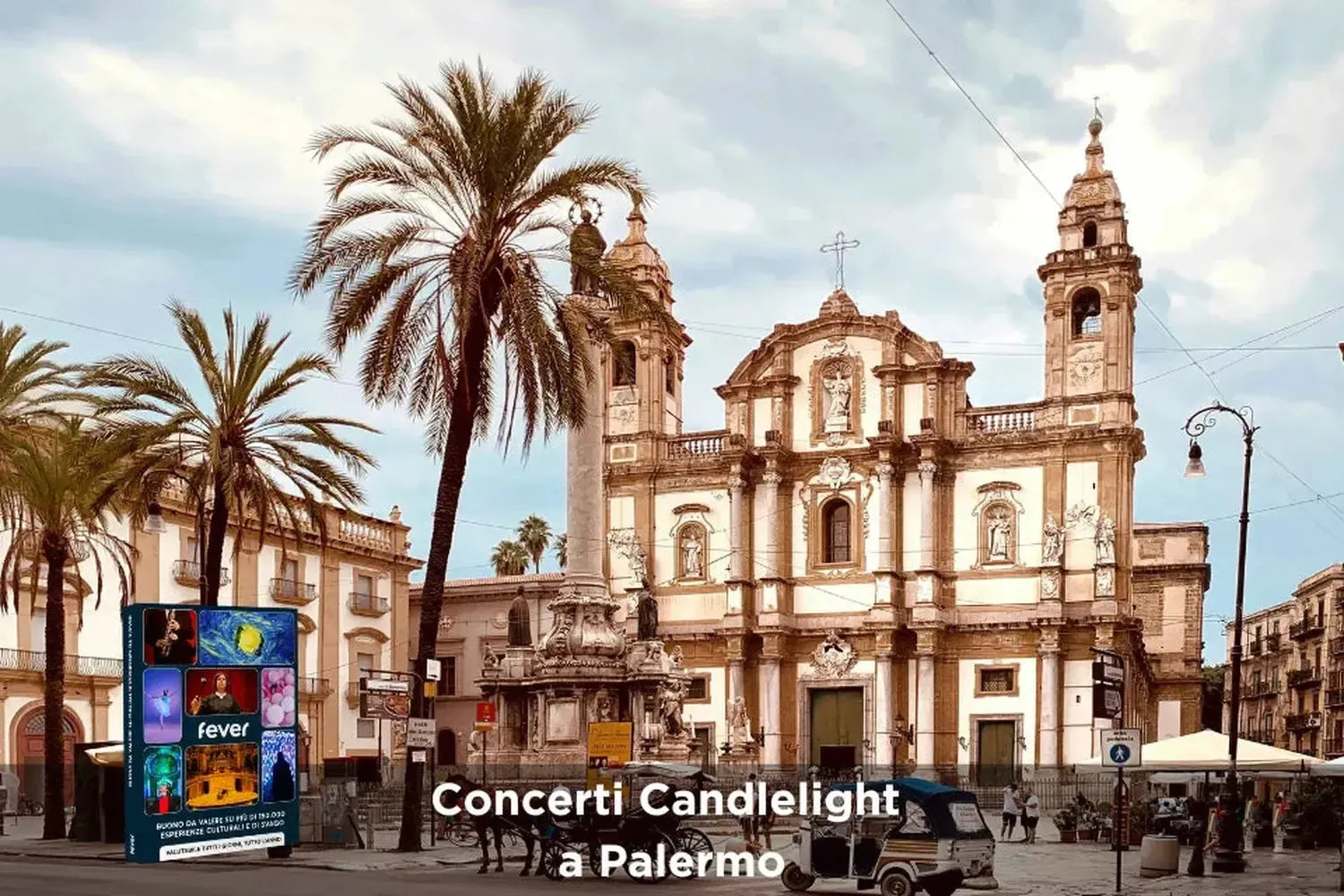 Cofanetto regalo: concerti Candlelight a Palermo 40€