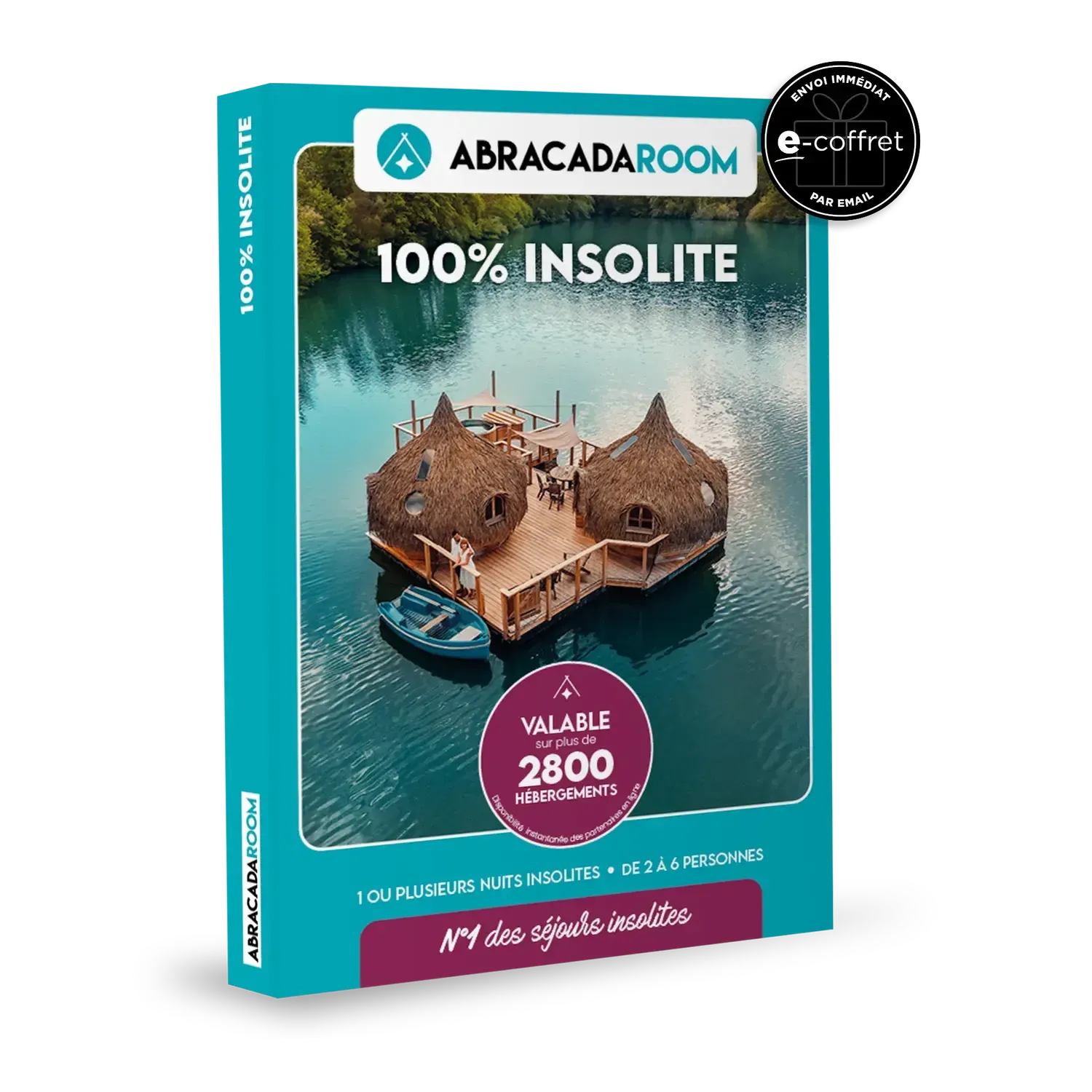 Coffret Cadeau ABRACADAROOM : 100% insolite e-Coffret