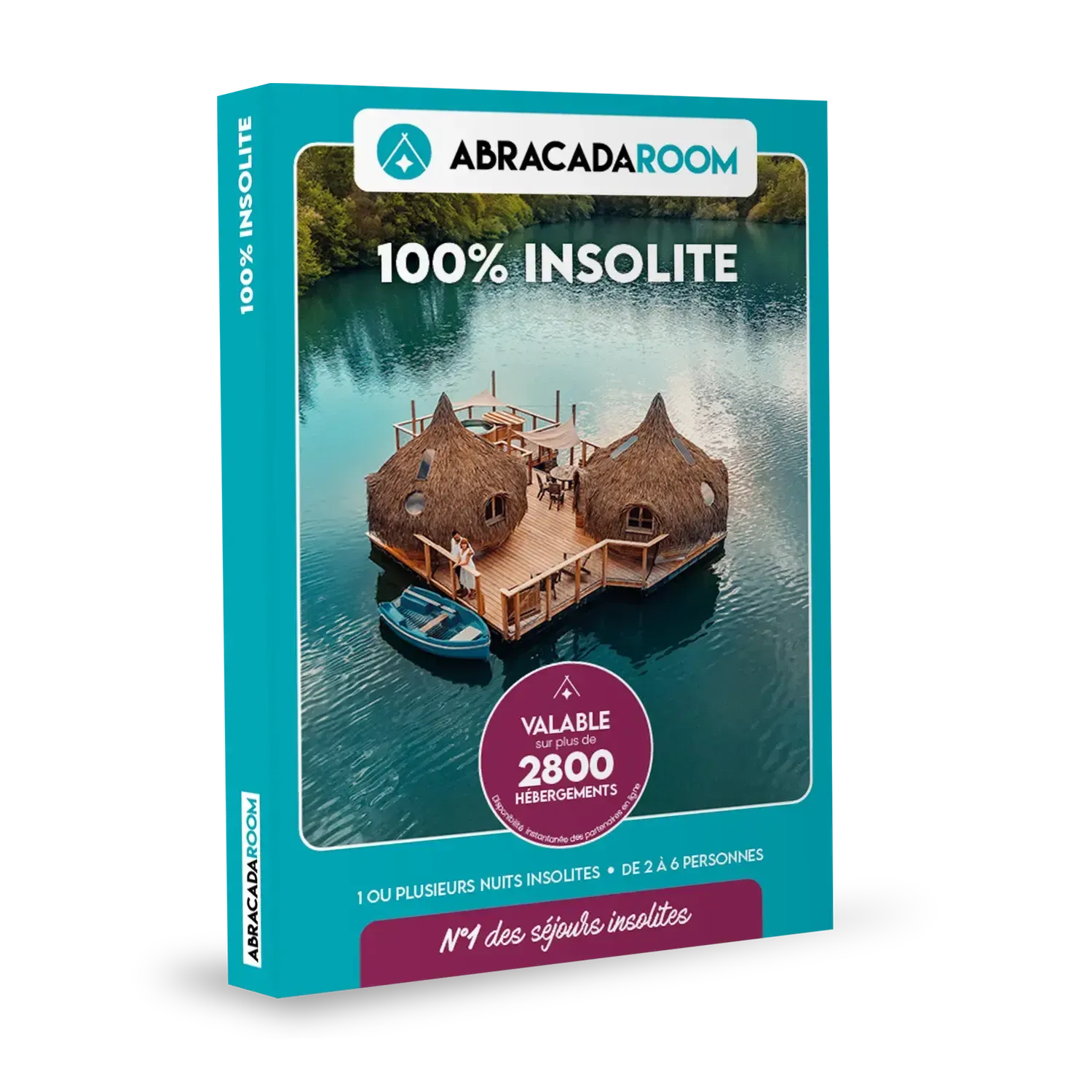 Coffret Cadeau ABRACADAROOM : 100% insolite Coffret physique