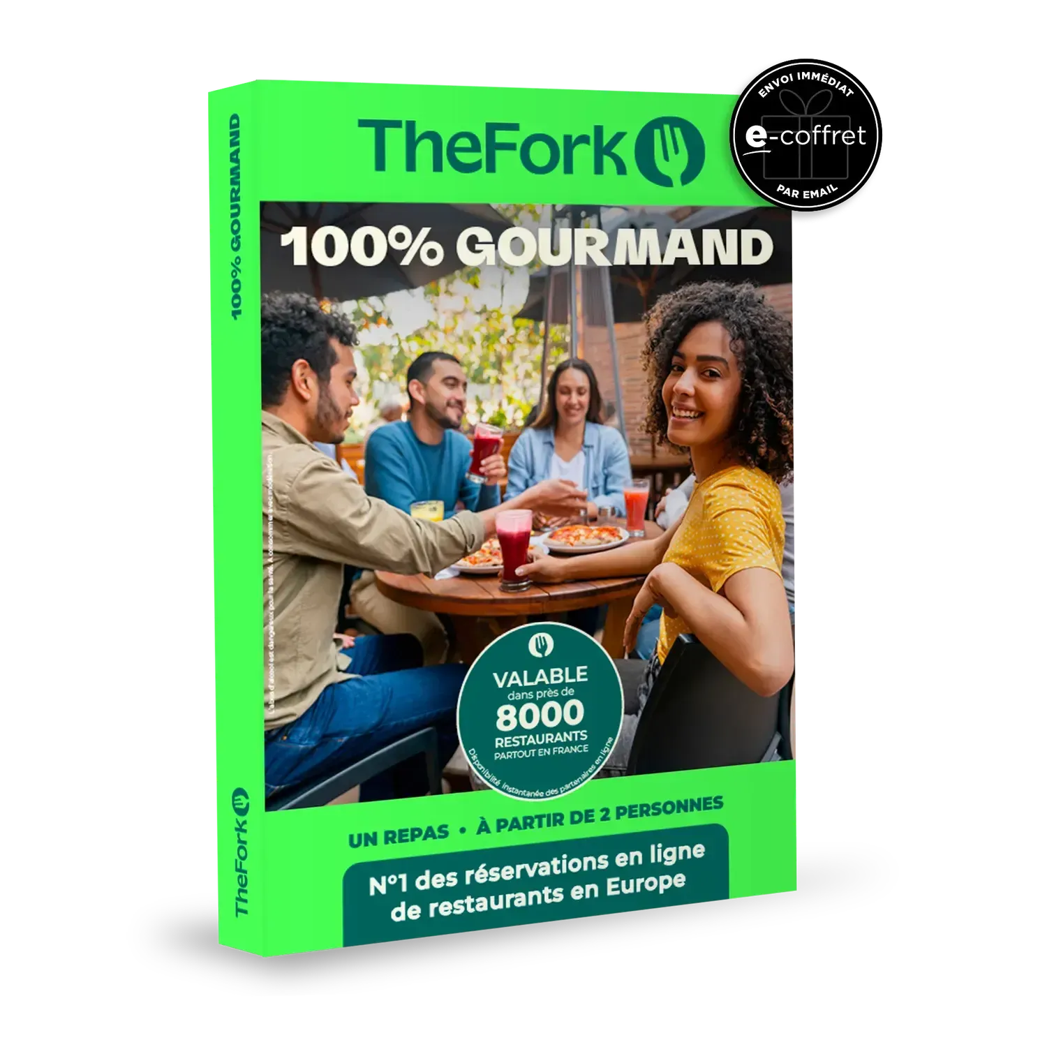 Coffret Cadeau THEFORK : 100% gourmand e-Coffret