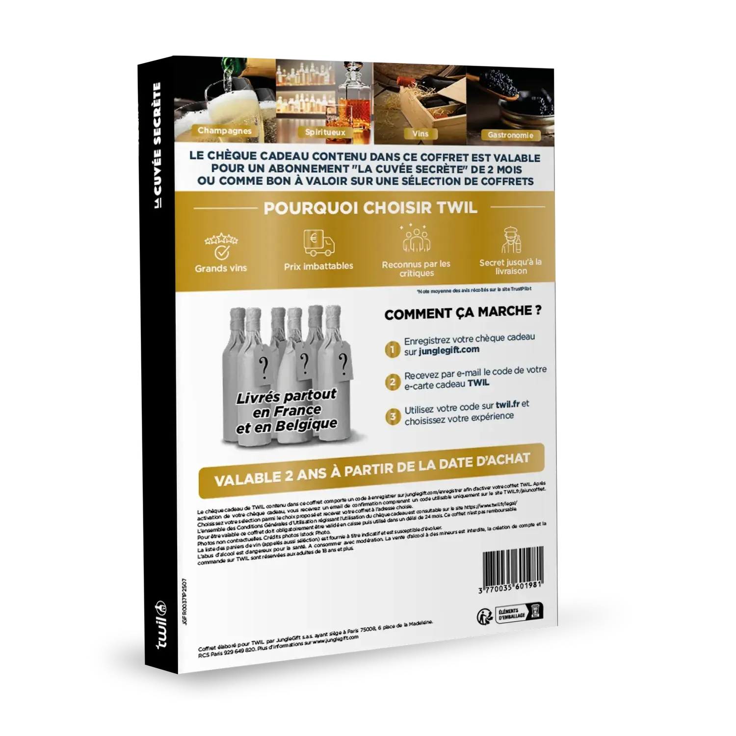 Coffret Cadeau TWIL : Cuvée Secrète 