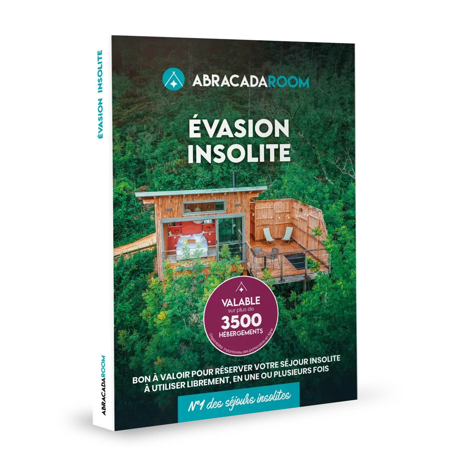 Coffret cadeau ABRACADAROOM : Evasion 100% insolite Coffret physique