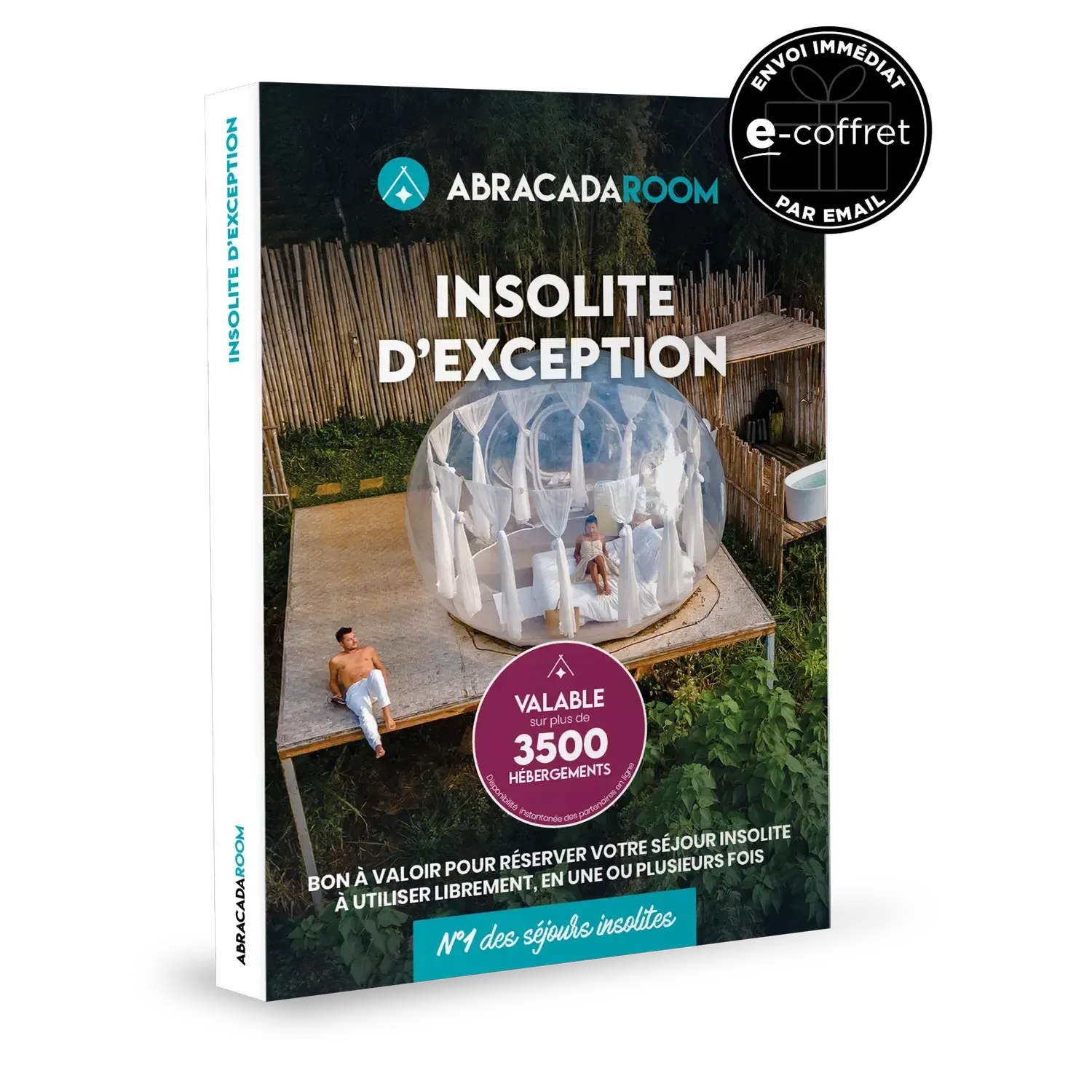 Coffret cadeau ABRACADAROOM : Insolite d'exception e-Coffret
