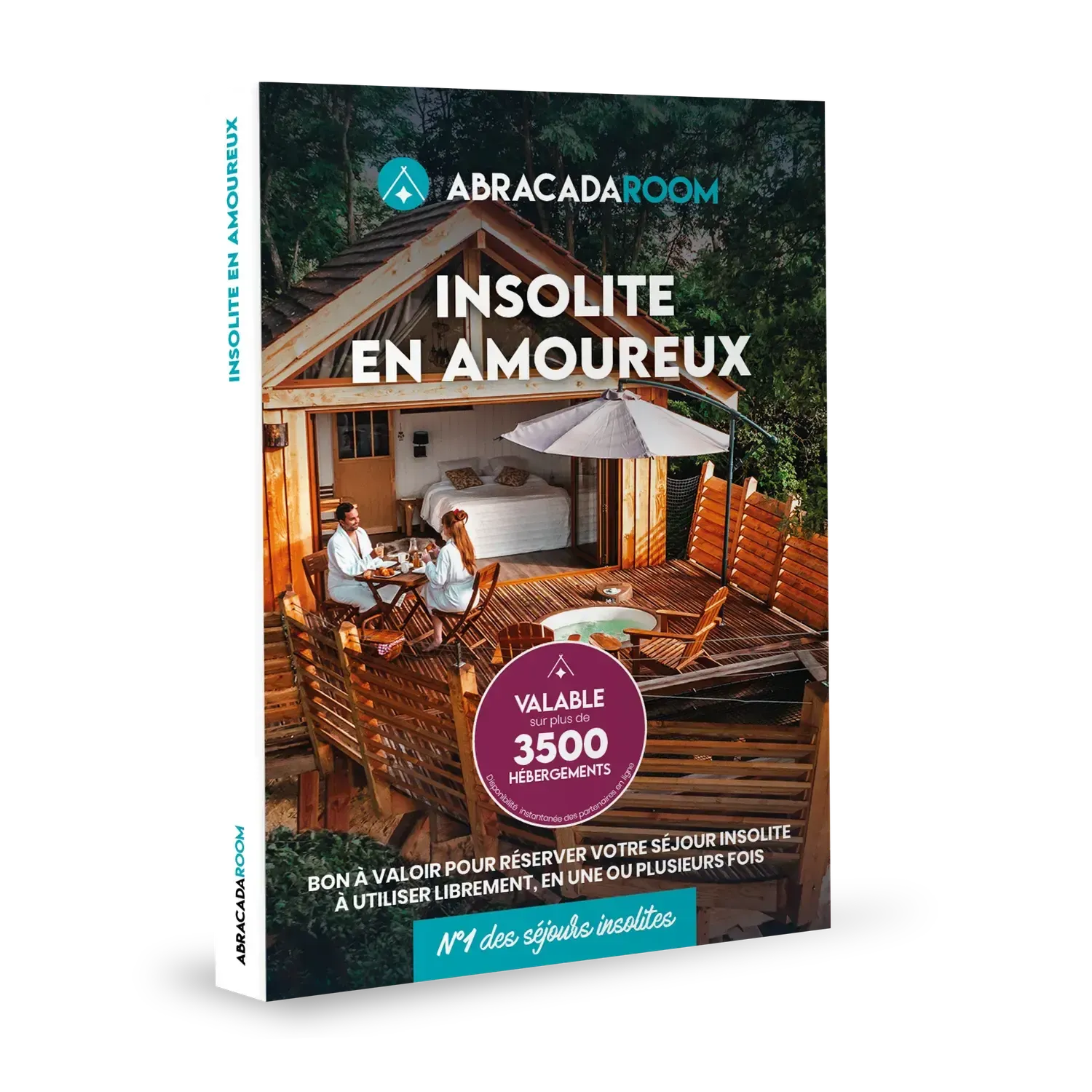 Coffret cadeau ABRACADAROOM : Insolite en amoureux Coffret physique