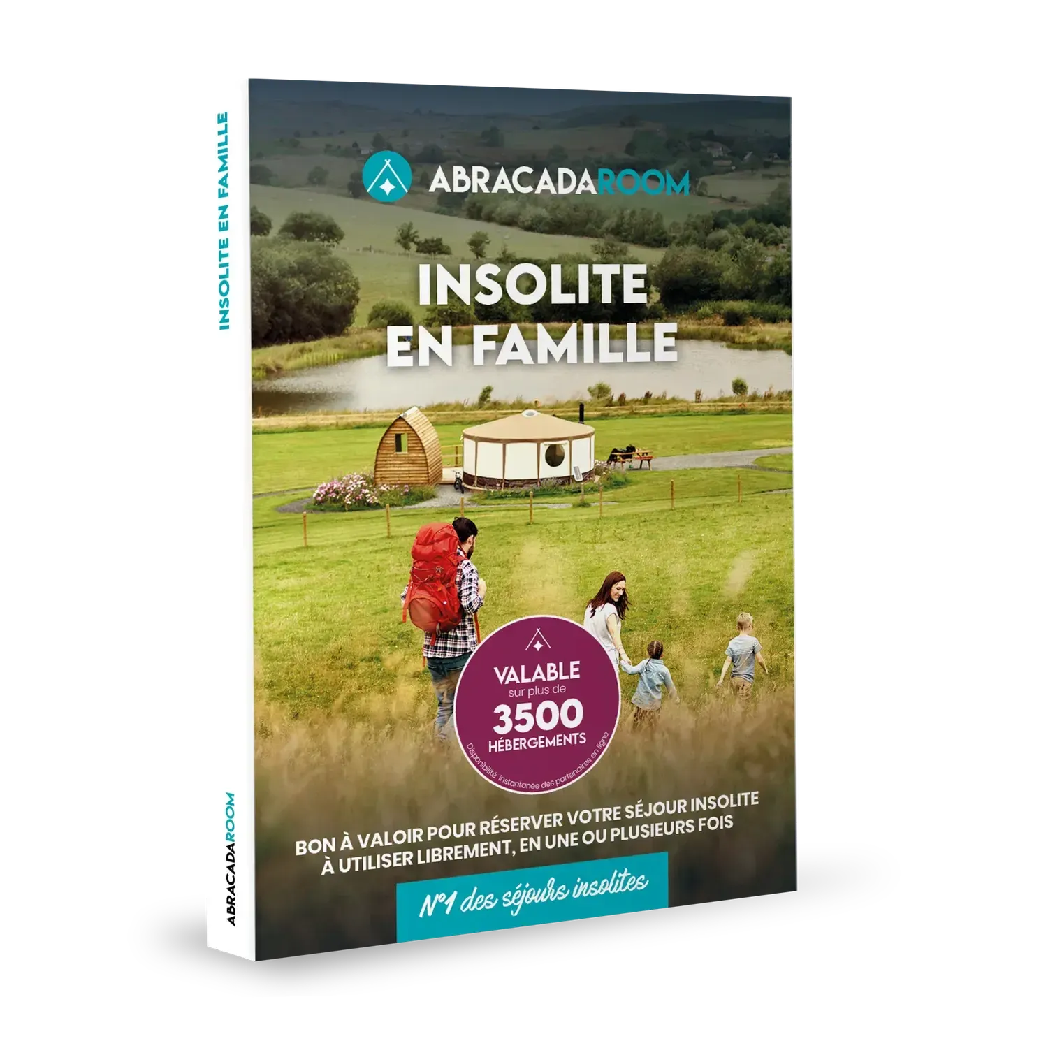 Coffret cadeau ABRACADAROOM : Insolite en famille Coffret physique