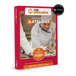 Coffret cadeau CAP ADRÉNALINE : Cours & Ateliers e-Coffret