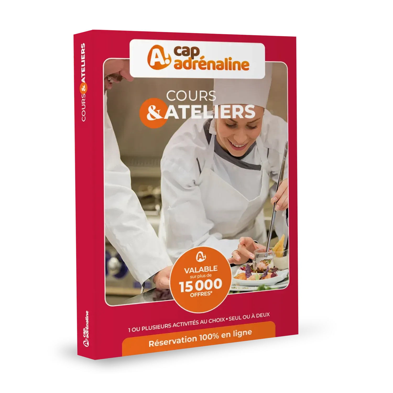 Coffret cadeau CAP ADRÉNALINE : Cours & Ateliers Coffret physique
