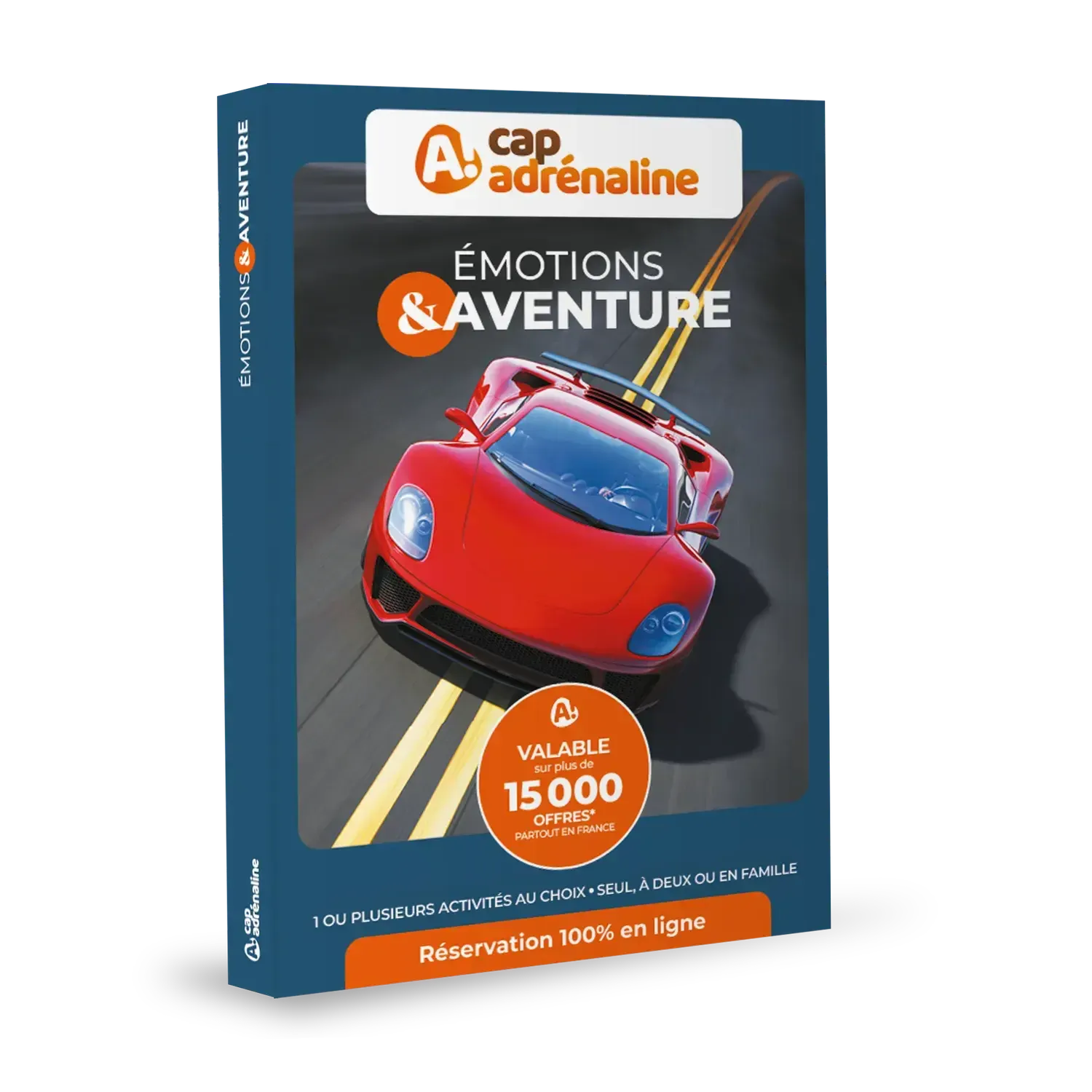 Coffret cadeau CAP ADRÉNALINE : Émotions & AVENTURE Coffret physique