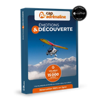 Coffret cadeau CAP ADRÉNALINE : Émotions & DÉCOUVERTE e-Coffret