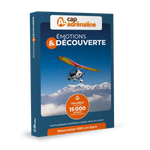 Coffret cadeau CAP ADRÉNALINE : Émotions & DÉCOUVERTE Coffret physique