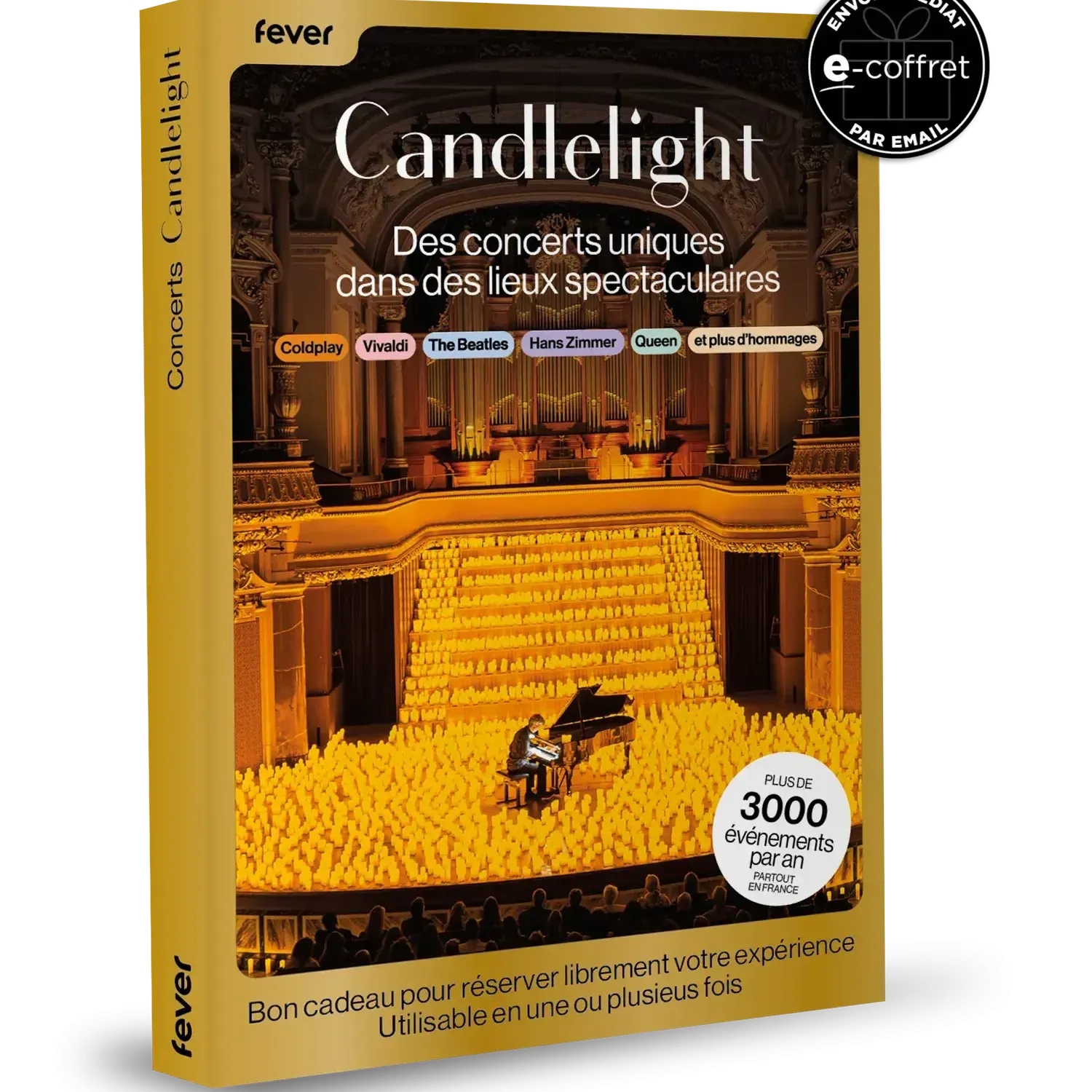 Coffret cadeau Concert à la Bougie | CANDLELIGHT e-Coffret