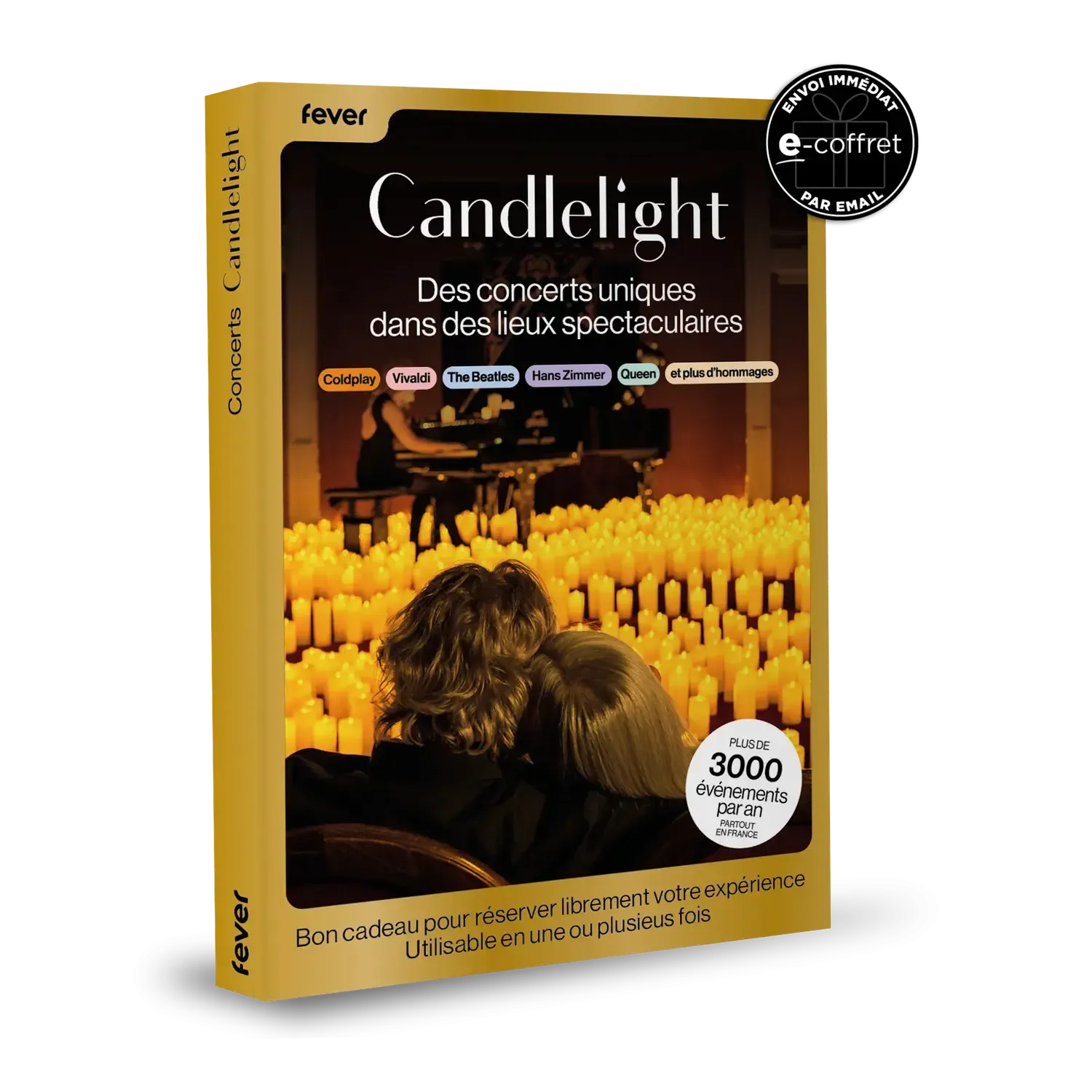 Coffret cadeau Concert à la Bougie | CANDLELIGHT e-Coffret