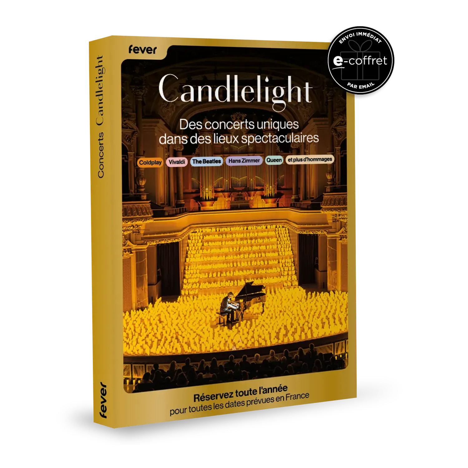 Coffret cadeau Concert à la Bougie | CANDLELIGHT e-Coffret