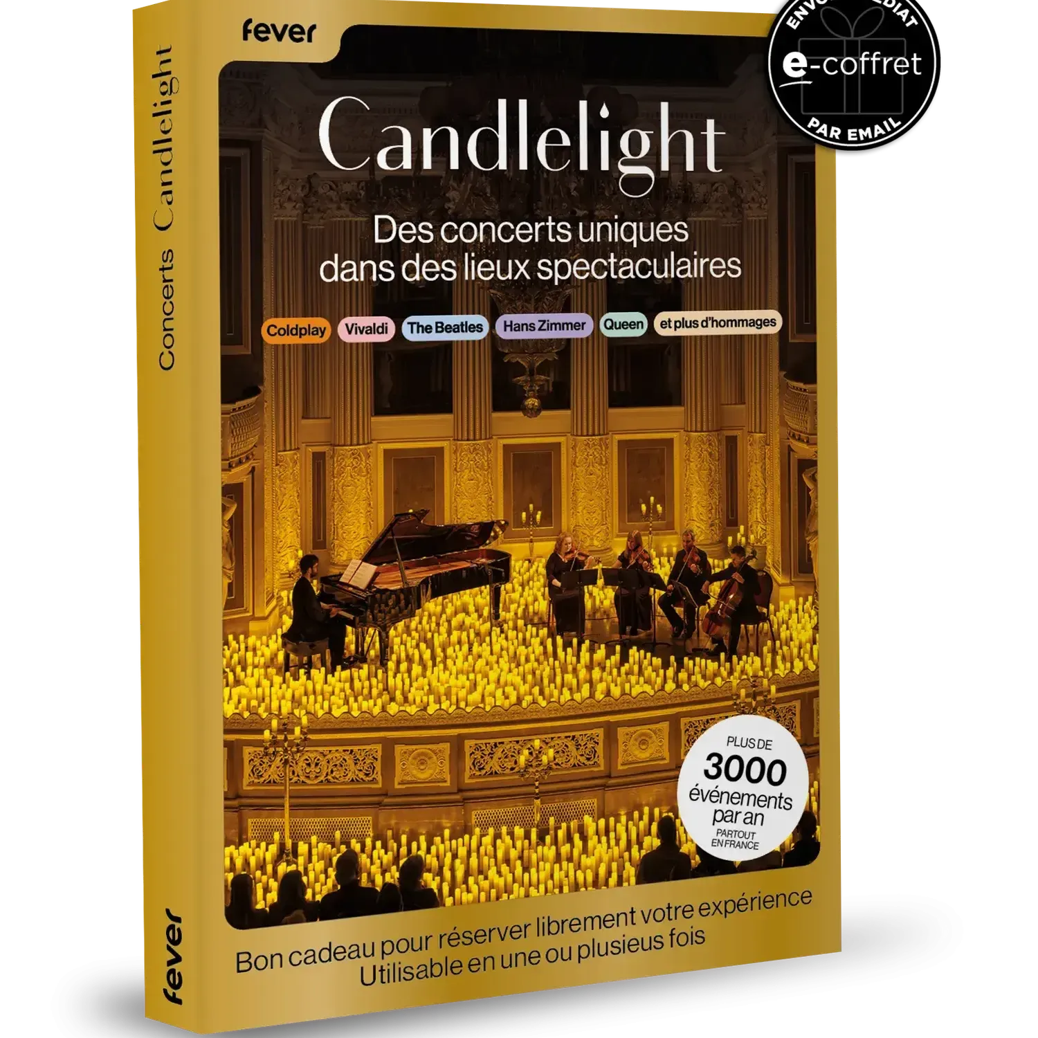 Coffret cadeau Concert à la Bougie | CANDLELIGHT e-Coffret