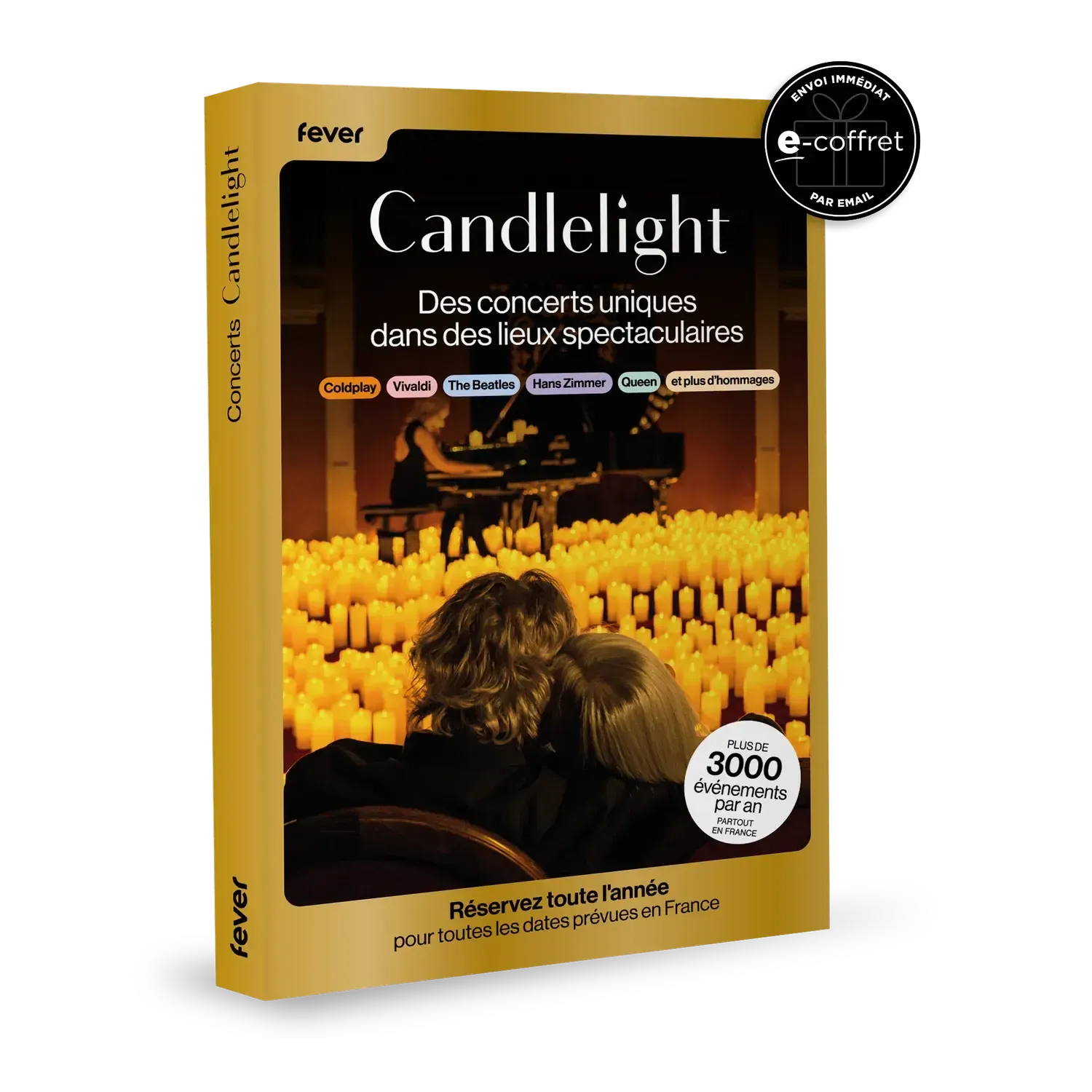 Coffret cadeau Concert à la Bougie | CANDLELIGHT e-Coffret
