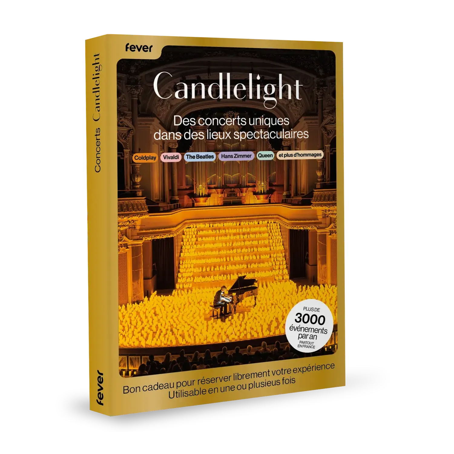Coffret cadeau Concert à la Bougie | CANDLELIGHT Coffret physique