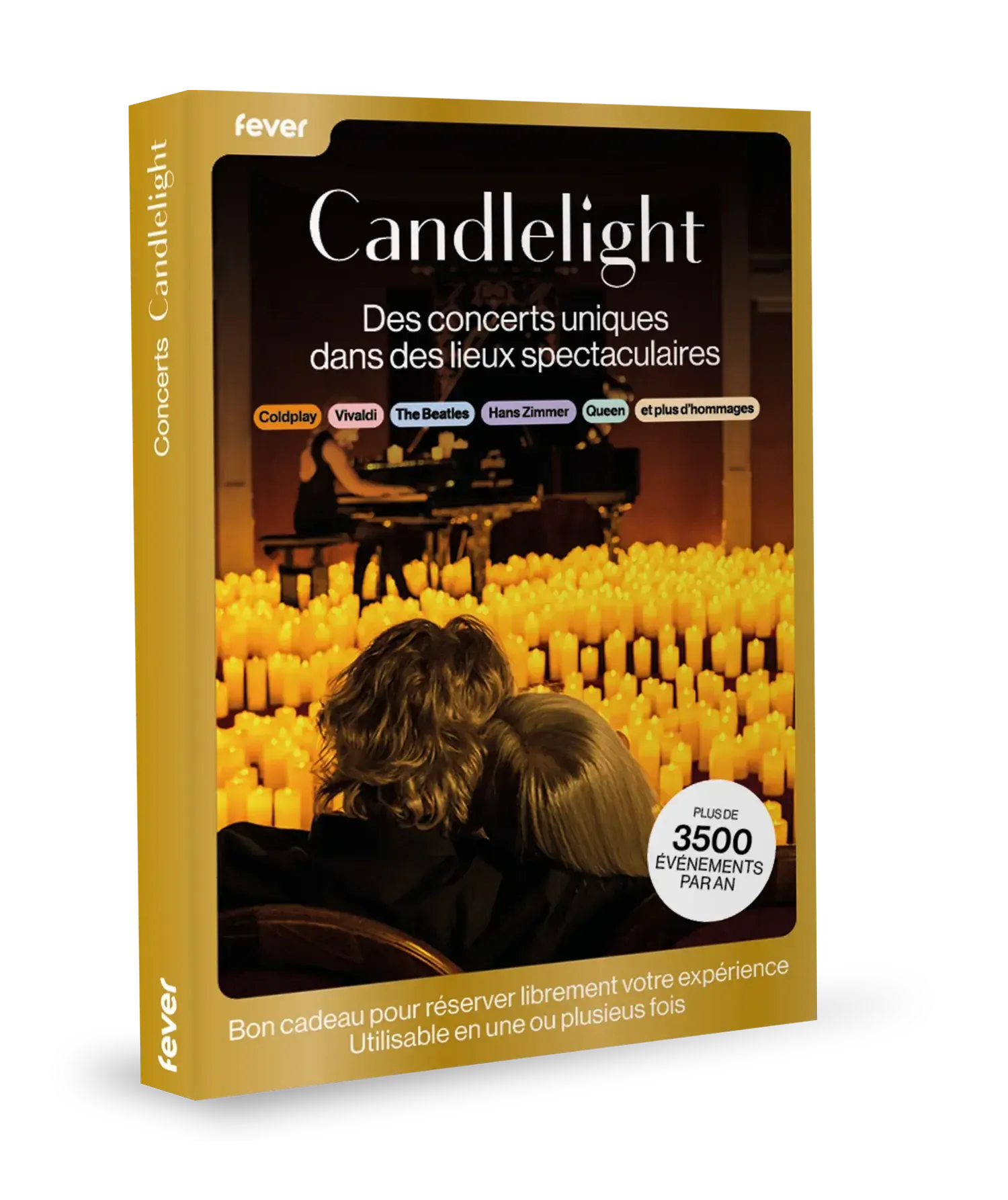 Coffret cadeau Concert à la Bougie | CANDLELIGHT Coffret physique