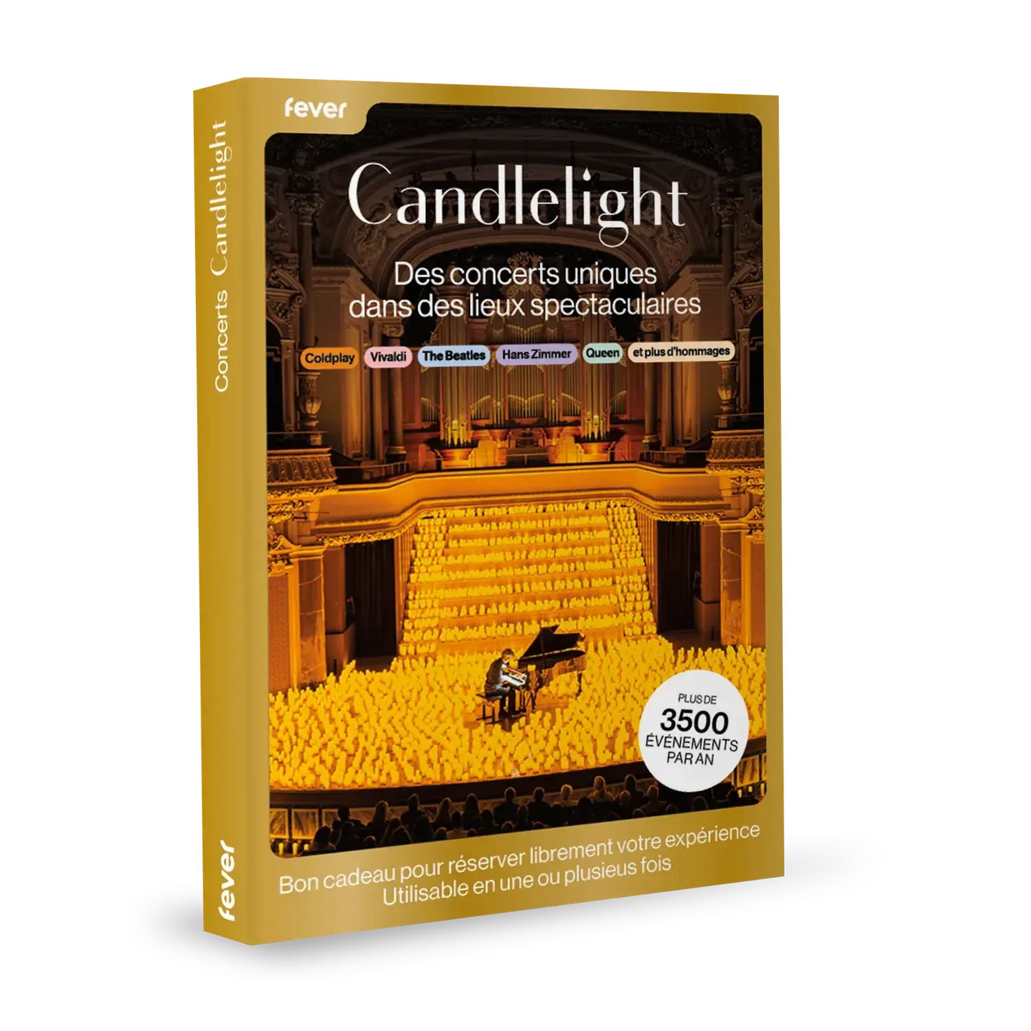 Coffret cadeau Concert à la Bougie | CANDLELIGHT Coffret physique