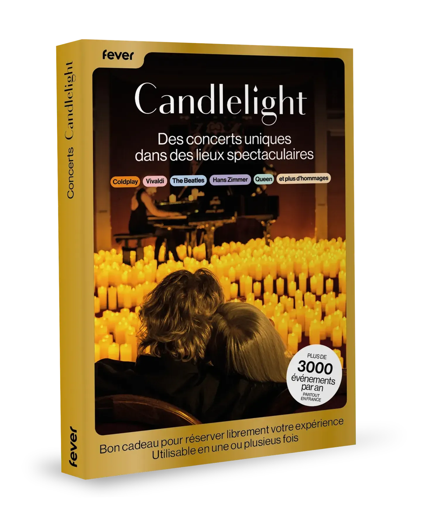 Coffret cadeau Concert à la Bougie | CANDLELIGHT Coffret physique
