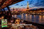 Coffret cadeau : Dîner croisière découverte Paris 