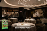 Coffret cadeau : Dîner étoilé à Paris 