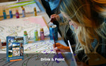 Coffret cadeau : Drink and Paint 
