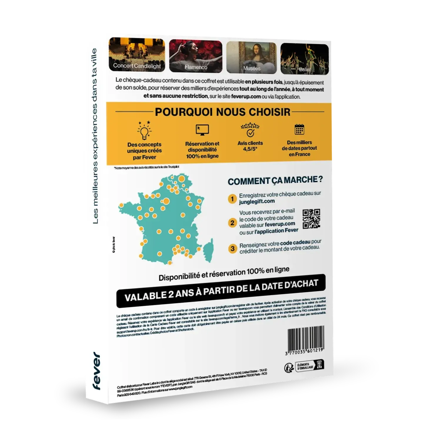 Coffret cadeau FEVER : Des expériences en famille 