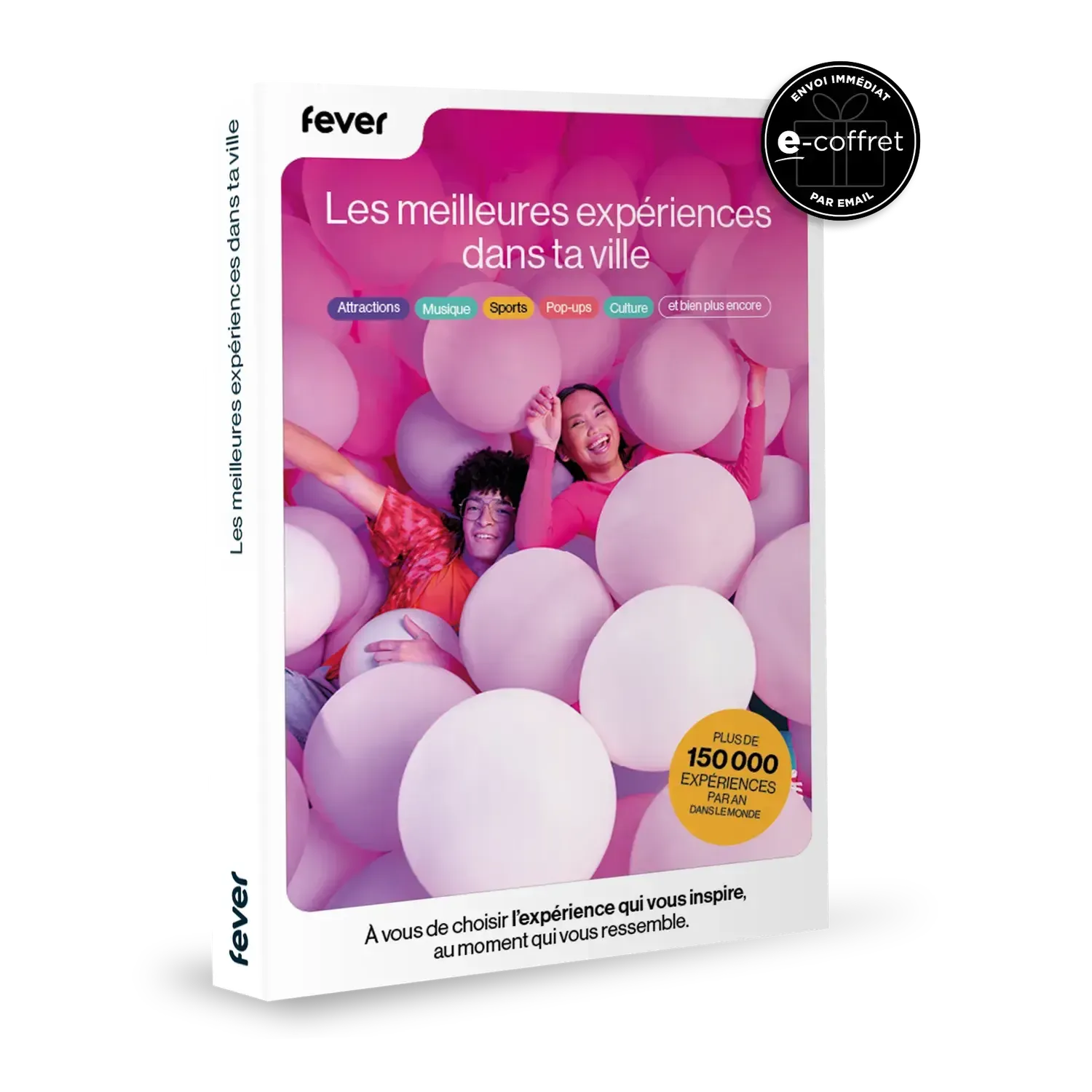 Coffret cadeau FEVER : Sorties et loisirs entre amis e-Coffret