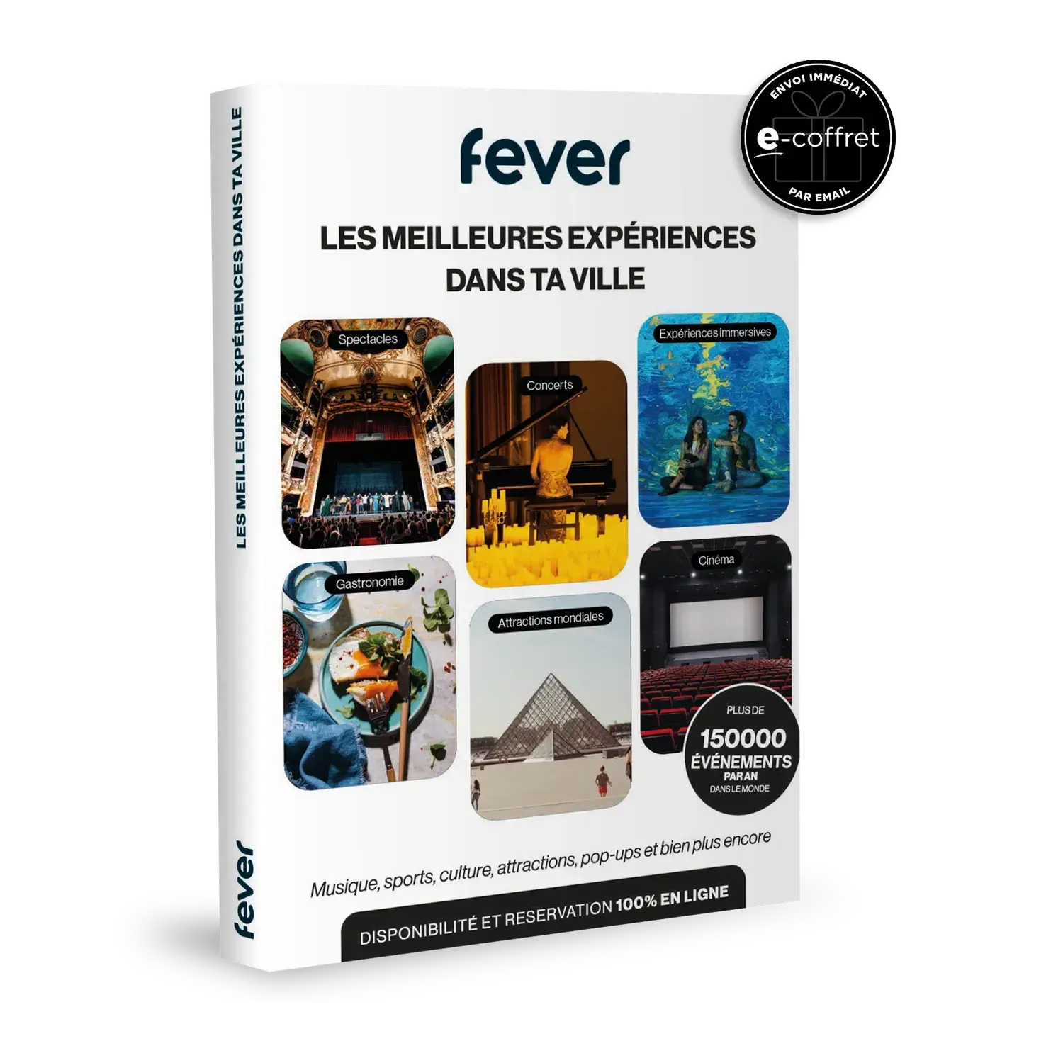 Coffret cadeau FEVER : Une expérience dans ta ville e-Coffret