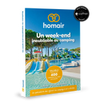 Coffret cadeau HOMAIR : Un week-end inoubliable au camping e-Coffret