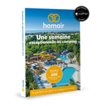 Coffret cadeau HOMAIR : Une semaine exceptionnelle au camping e-Coffret