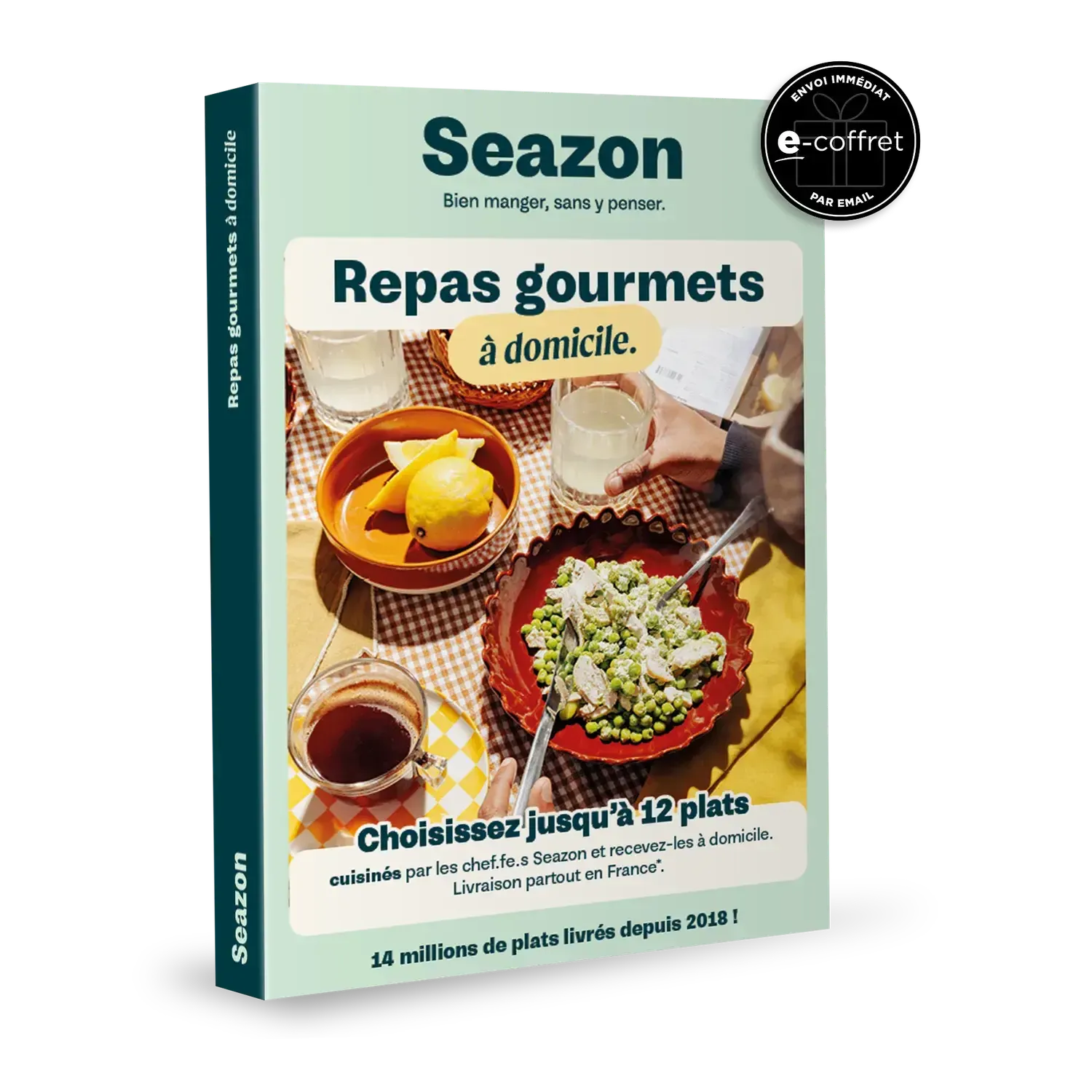 Coffret cadeau SEAZON : Repas gourmets à domicile e-Coffret