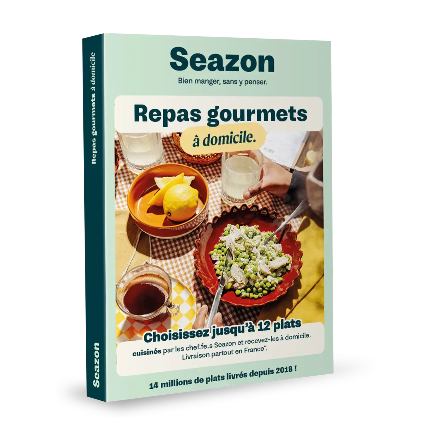 Coffret cadeau SEAZON : Repas gourmets à domicile Coffret physique