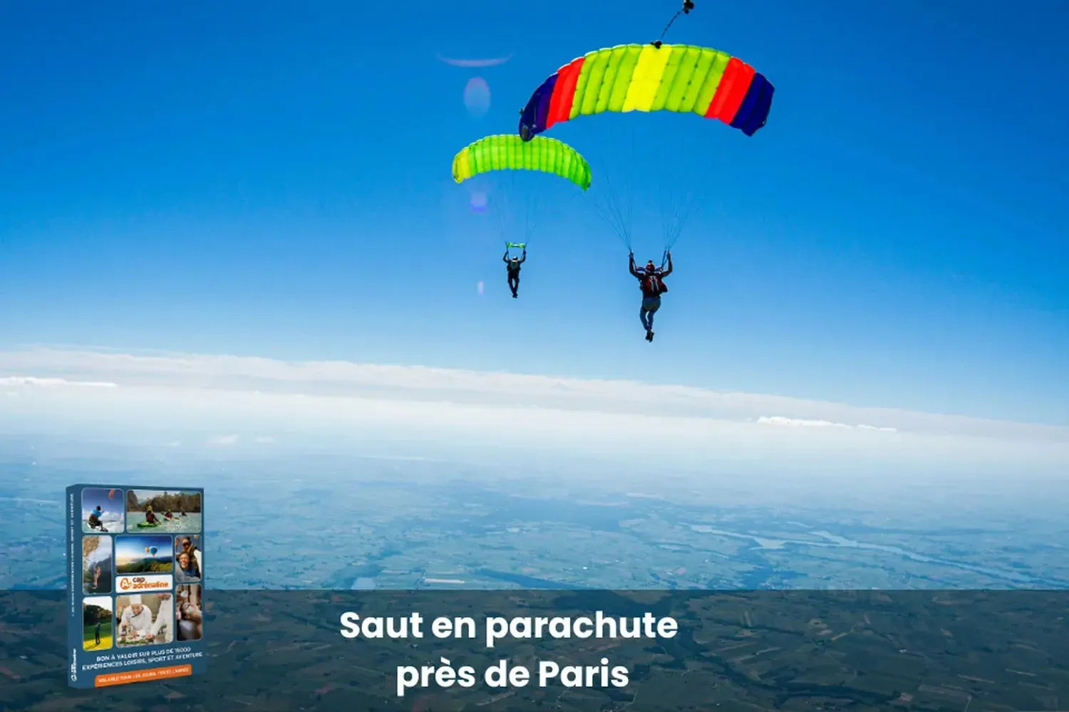 Coffret cadeau : Saut en parachute près de Paris 