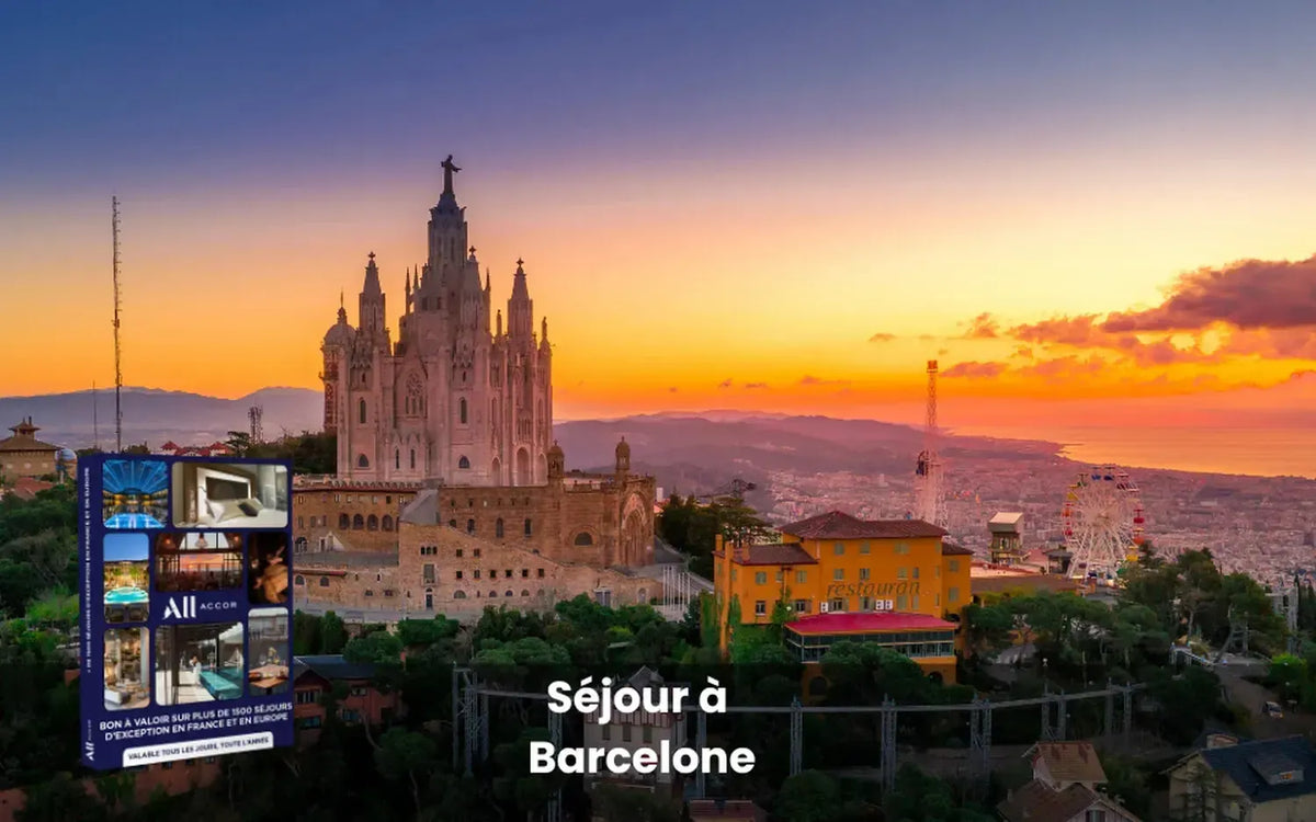 Coffret cadeau : Séjour à Barcelone 