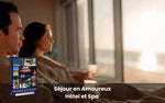 Coffret cadeau : Séjour en amoureux hôtel et spa 
