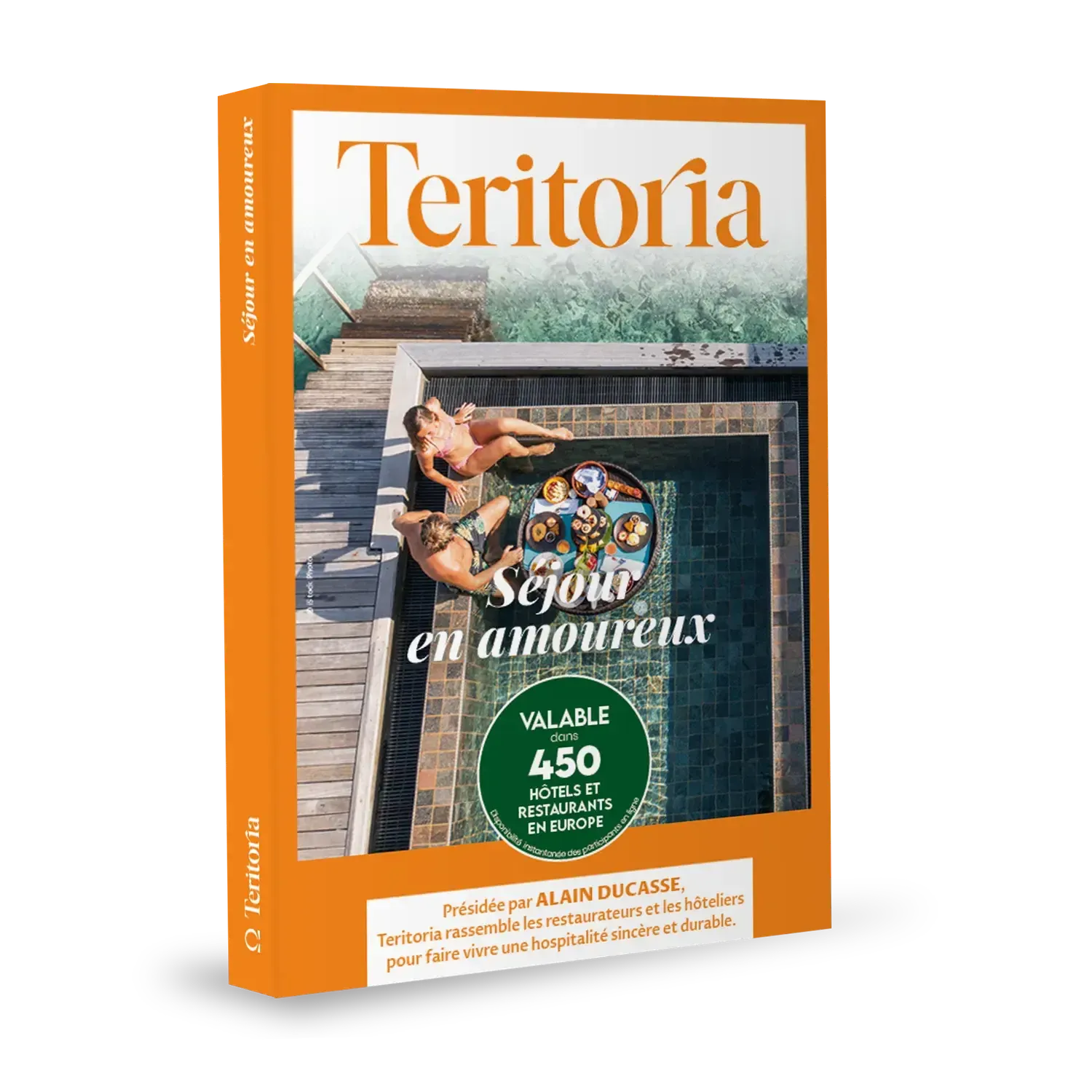 Coffret cadeau TERITORIA : Séjour en amoureux Coffret physique