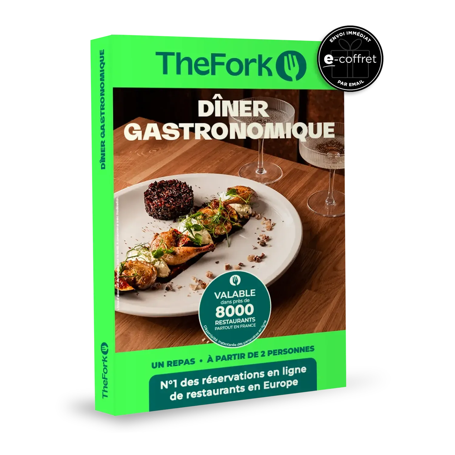 Coffret cadeau THEFORK : Dîner Gastronomique e-Coffret