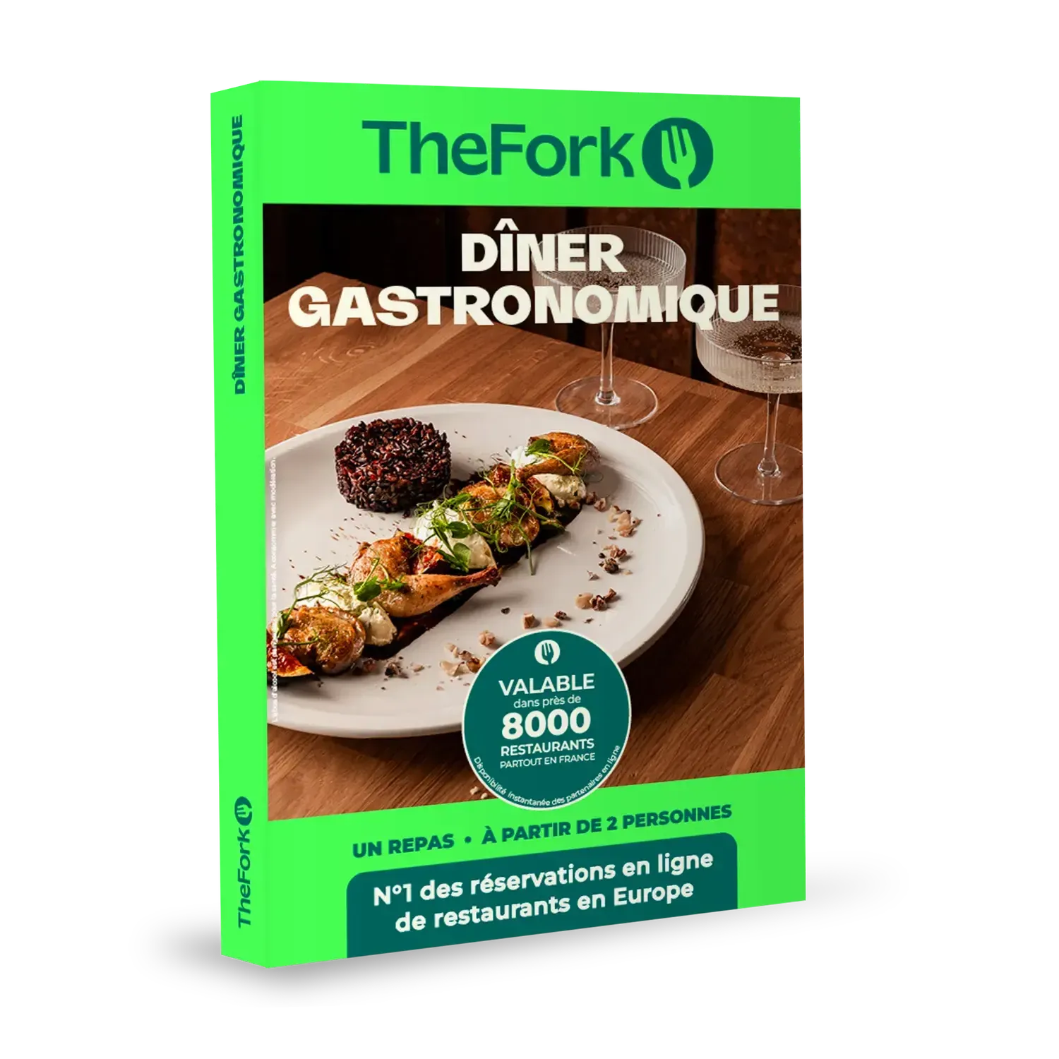 Coffret cadeau THEFORK : Dîner Gastronomique Coffret physique