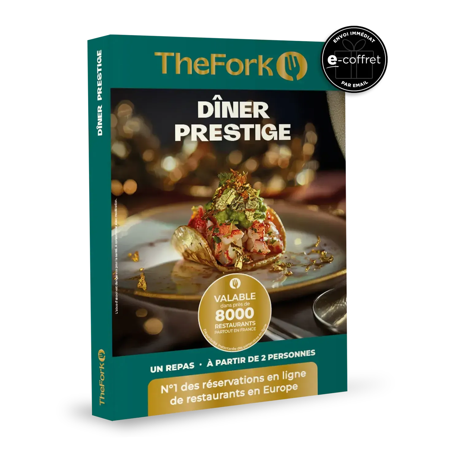 Coffret cadeau THEFORK : Dîner Prestige e-Coffret